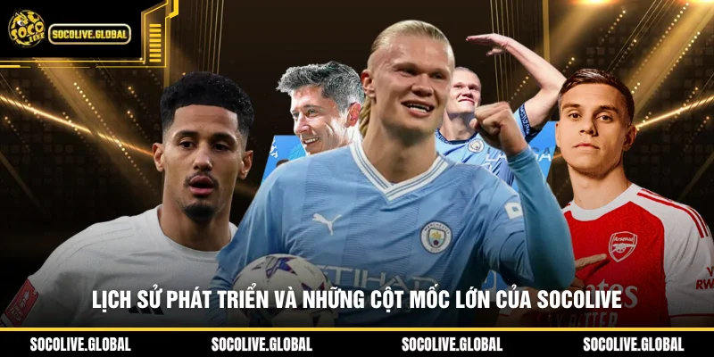 Lịch sử phát triển và những cột mốc lớn của Socolive
